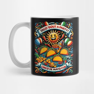 Taco Party | Cinco De Mayo | T Shirt Design Mug